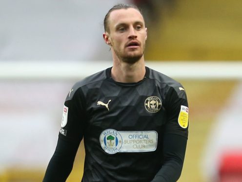 Will Keane opened the scoring for Wigan at Shrewsbury (Steven Paston/PA)