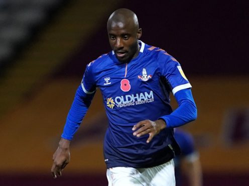 Dylan Bahamboula marked his return from international duty with a goal on Easter Monday (Zac Goodwin/PA)