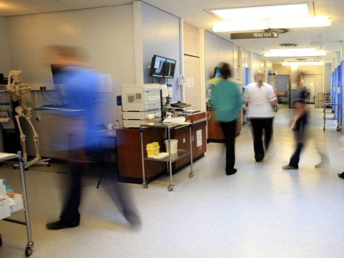 The backlog of patients in health trusts caused by Covid-19 could take up to five years to clear (Peter Byrne/PA)