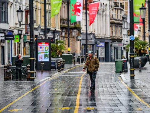 All remaining non-essential retail is due to open in Wales from Monday (Ben Birchall/PA)