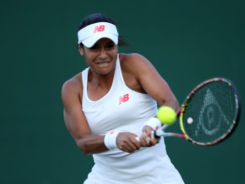 Heather Watson will lead the British team against Mexico (Steven Paston/PA)
