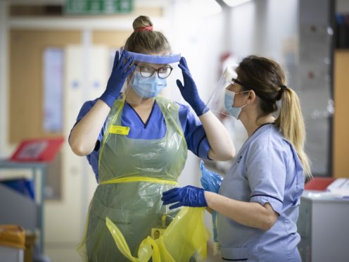 National Records of Scotland has published the latest coronavirus death statistics (Jane Barlow/PA)