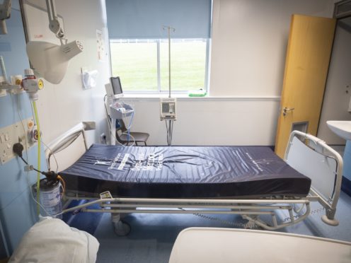 Bed-blocking figures reduced slightly in February (Jane Barlow/PA)