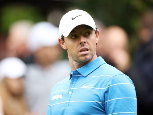 Rory McIlroy was set to miss the cut in the Masters for the second time (Bradley Collyer/PA)