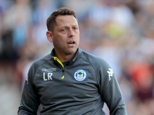 Leam Richardson has told his Wigan players they are not safe yet (Richard Sellers/PA)