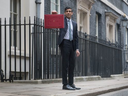 Chancellor Rishi Sunak announced the Recovery Loan Scheme at the Budget (Stefan Rousseau/PA)