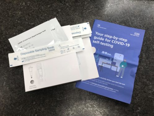 The mass rollout of rapid Covid tests has come under fire (Zoe Linkson/PA)