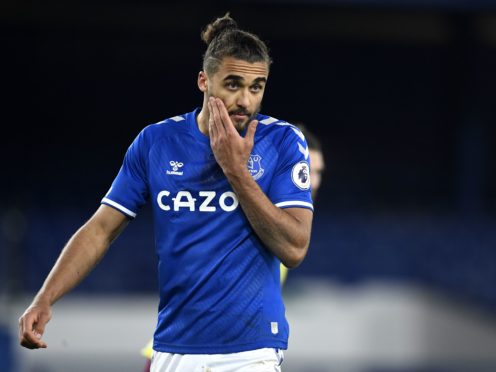 Dominic Calvert-Lewin is sidelined by an abductor injury (Peter Powell/PA)