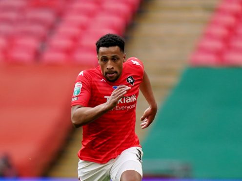 Ibou Touray rescued a point for Salford (John Walton/PA)