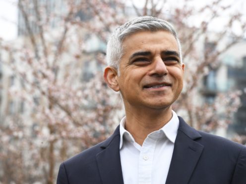 Mayor of London Sadiq Khan has launched his campaign for re-election (Kirsty O’Connor/PA)