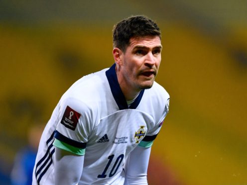 Kyle Lafferty was Kilmarnock’s hat-trick hero (Alessio Marini/PA)
