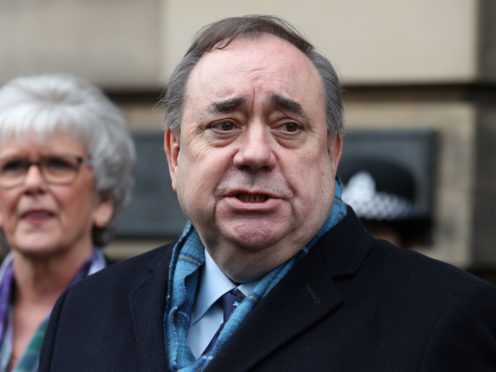 Alex Salmond will announce his party’s policy platform on Tuesday (Andrew Milligan/PA)