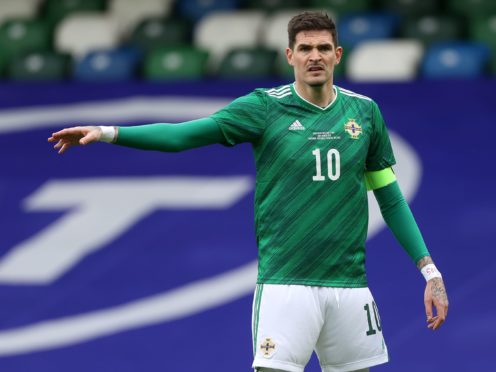 Kyle Lafferty was on target again (Liam McBurney/PA)