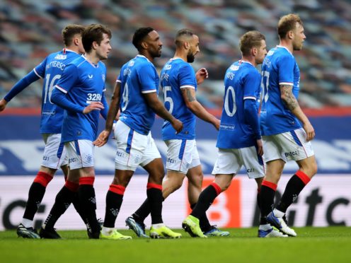 Rangers’ cruised past Cove Rangers at Ibrox (Jane Barlow/PA)