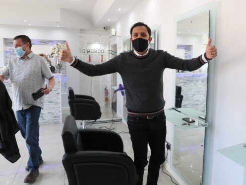 Scottish Labour leader Anas Sarwar said twice-weekly Covid testing is a good idea (Andrew Milligan/PA)