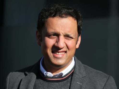 Scottish Labour leader Anas Sarwar before his haircut on Monday (Andrew Milligan/PA)