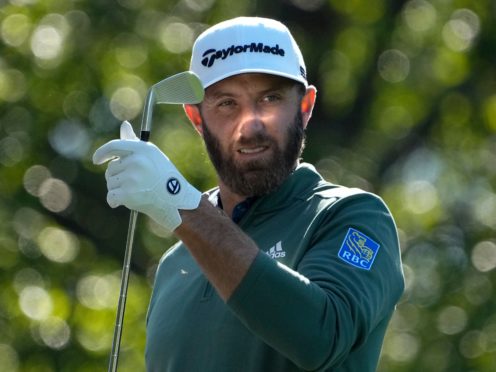 Dustin Johnson is aiming to become just the fourth player to win back-to-back Masters titles (David J Phillip/AP)