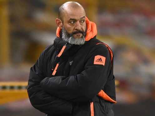 Nuno Espirito Santo has watched Wolves struggle this season. (Michael Regan/PA)