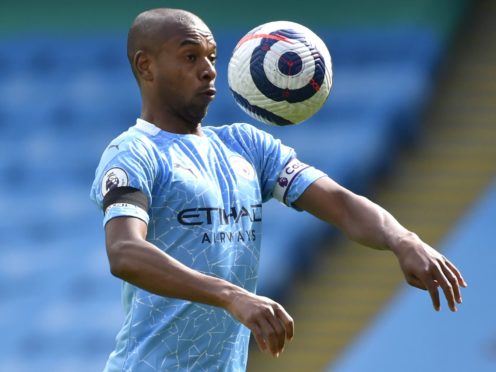 Manchester City’s Fernandinho has welcomed the demise of the European Super League (Rui Vieira/PA)