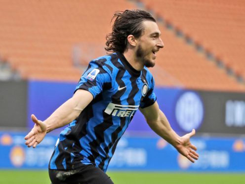 Matteo Darmian scored the only goal for Inter Milan against Cagliari (Luca Bruno/AP)