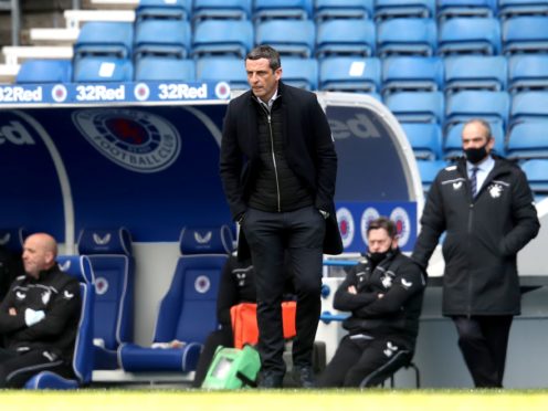 Jack Ross is waiting to hear when Hibs’ cup tie will be played (Andrew Milligan/PA)