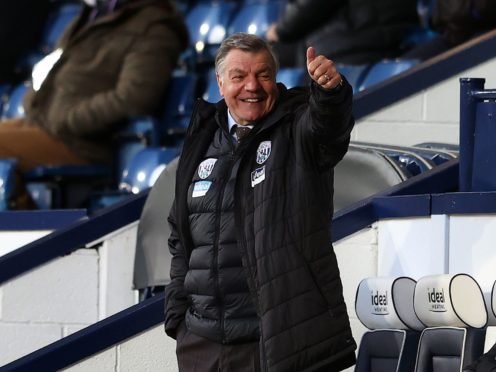 West Brom manager Sam Allardyce (pictured) admires Leicester strike pair Jamie Vardy and Kelechi Iheanacho (Michael Steele/PA)