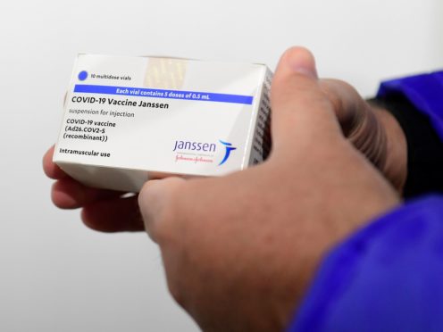 The Janssen vaccine is yet to be approved for use in the UK (Szilard Koszticsak/AP)