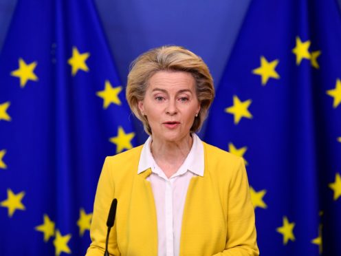 Ursula von der Leyen (John Thys, Pool via AP)