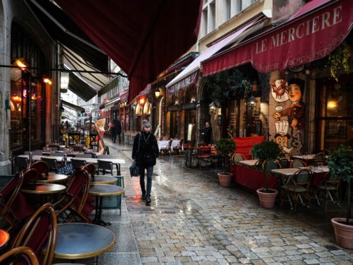 France added 300 new deaths on Thursday (Laurent Cipriani/AP)