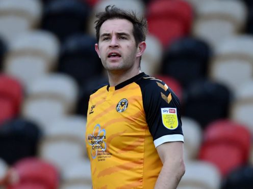 Matthew Dolan is an injury doubt for Newport (Simon Galloway/PA)