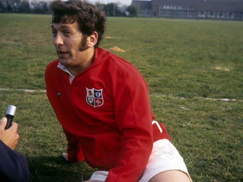 British and Irish Lions captain John Dawes, pictured in 1971 (PA)