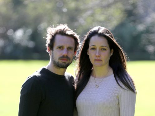 Tom and Sarah Richford (Gareth Fuller/PA)