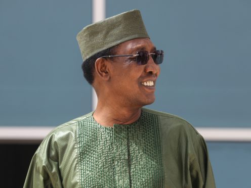 Idriss Deby Itno. (Ludovic Marin/Pool Photo via AP, File)