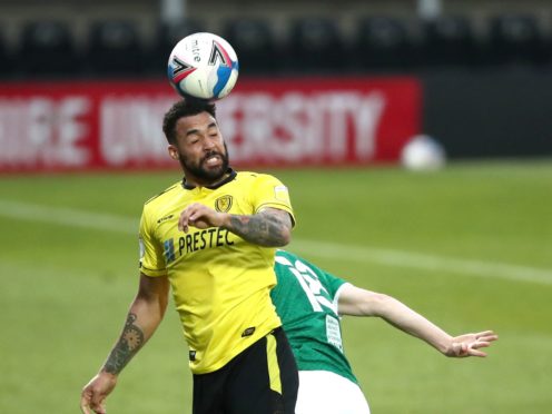Substitute Kane Hemmings scored two late goals (Tim Goode/PA)