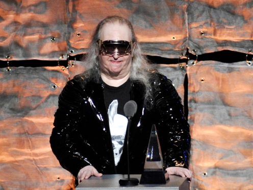 Jim Steinman speaks at the 2012 Songwriters Hall of Fame induction (Evan Agostini/Invision/AP)