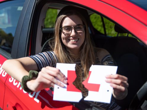 Learner drivers who passed when tests resumed on Thursday expressed relief at avoiding the need to wait several months for another opportunity (Andrew Matthews/PA)