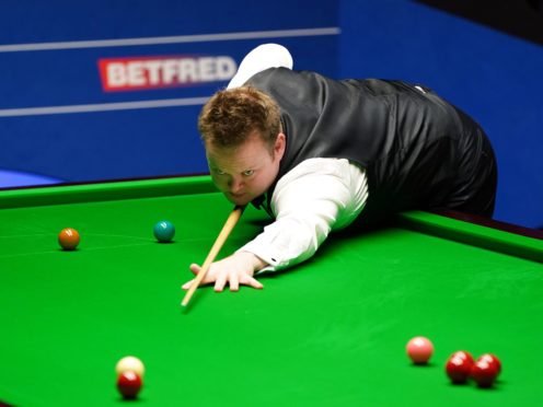Shaun Murphy gave himself a glimmer of hope against Kyren Wilson (Zac Goodwin/PA)
