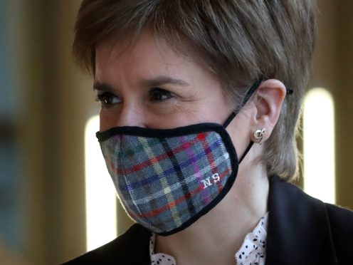 Coronavirus has ‘perhaps’ made people in Scotland think about the ‘benefit of self government’. Nicola Sturgeon said. (Andrew Milligan/PA)