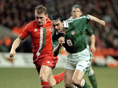 Alan McLoughlin (right) has died at the age of 54 (David Jones/PA)