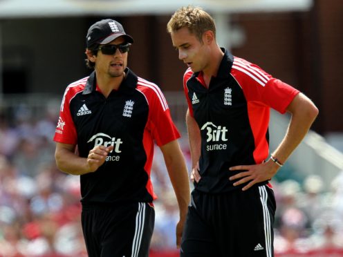 Alastair Cook (left) replaced Andrew Strauss as ODI captain, while Stuart Broad (right) succeeded Paul Collingwood as T20 skipper (David Davies/PA)