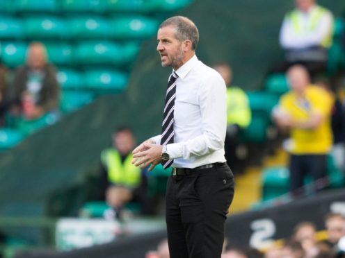 Dunfermline boss Stevie Crawford hailed the play-off draw with Raith Rovers (Jeff Holmes/PA)