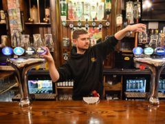 David Morgan, supervisor at The Borough pub in Cardiff (Ben Birchall/PA)