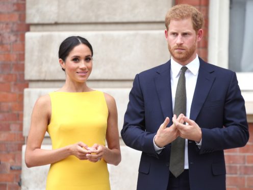 The Sussexes (Yui Mok/PA)