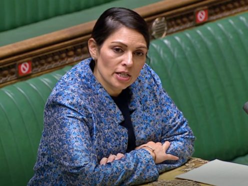 Home Secretary Priti Patel has vowed not to stand by as pressure group Extinction Rebellion (XR) use ‘dangerous tactics in the name of environmentalism’ (House of Commons/PA)