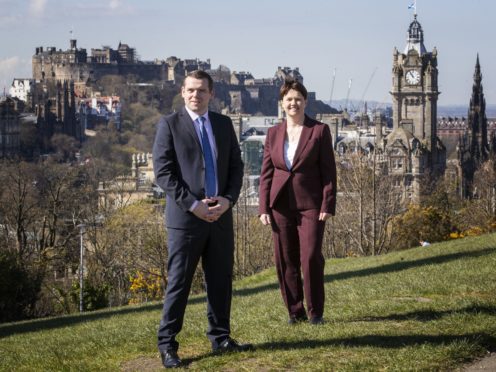 The Scottish Conservatives hope to defy the pollsters on Thursday (Jane Barlow/PA)