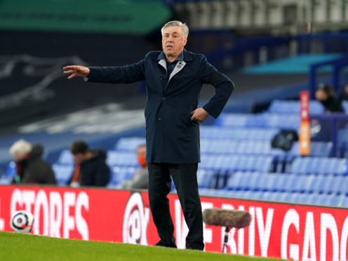 Everton manager Carlo Ancelotti thinks he may have to take a stronger line with his players (Jon Super/PA)