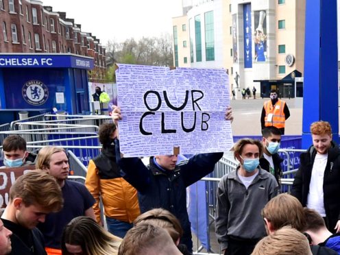 Chelsea will have supporter advisors at club board meetings from next season (Ian West/PA)