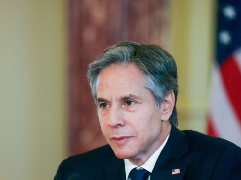 US secretary of state Antony Blinken (Leah Millis/Pool via AP)
