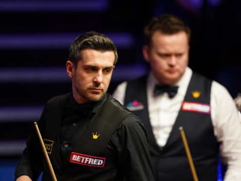 Mark Selby is four frames away from his fourth world title (Zac Goodwin/PA)