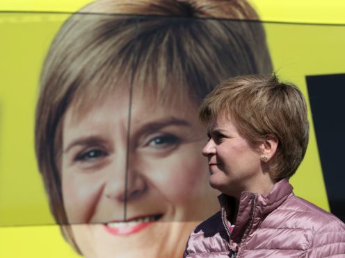 Pollsters have said an SNP majority ‘hangs in the balance’ on Thursday (Russell Cheyne/PA)